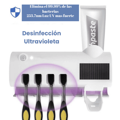 Porta Cepillos Esterilizador Con Filtro UV