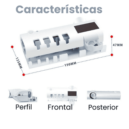 Porta Cepillos Esterilizador Con Filtro UV